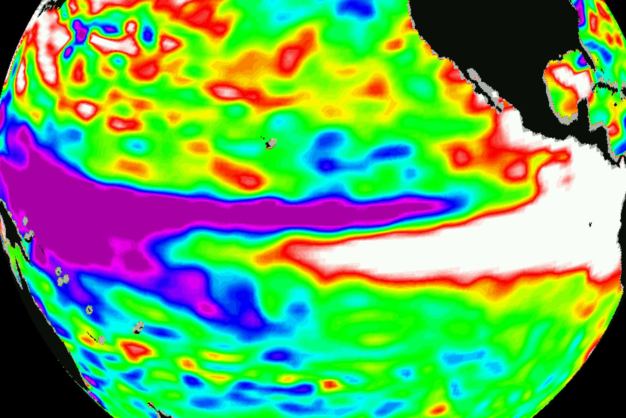 ’2015 کا ال نینیو 50 سالوں میں شدید موسمی تغیرات میں سے ایک‘